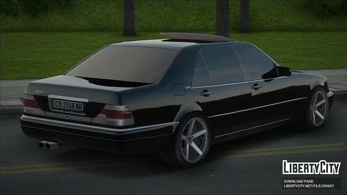 Mercedes-Benz S600 / GTA San Andreas