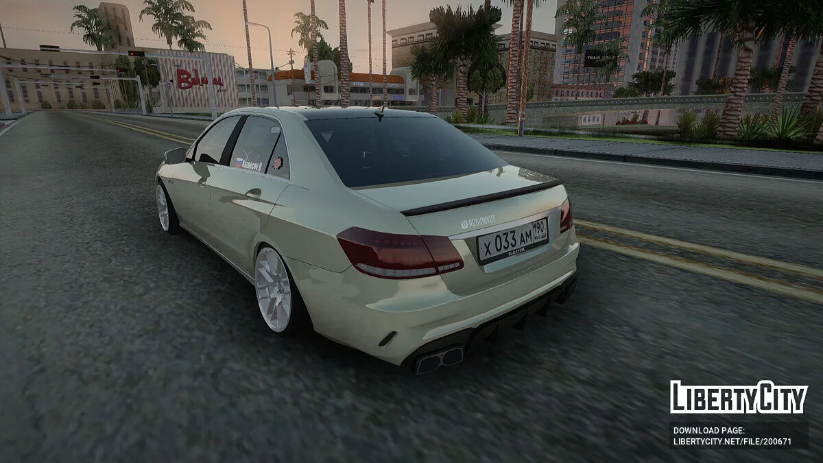Mercedes-Benz W212 E63 AMG / GTA San Andreas