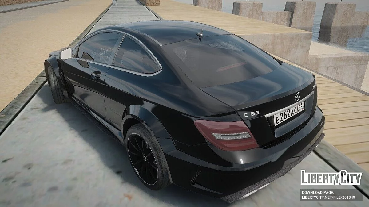 Mercedes-Benz C63 AMG W204 / GTA San Andreas