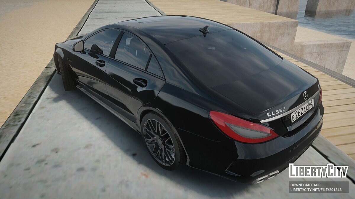 Скачать Mercedes-Benz CLS63 AMG для GTA San Andreas