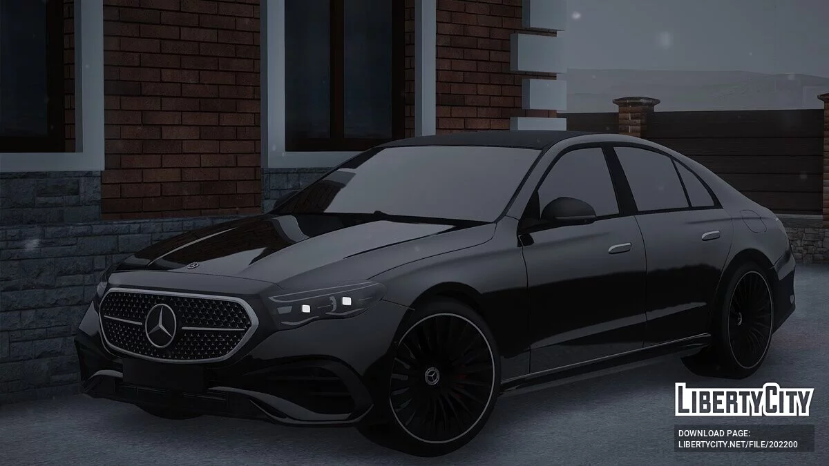 Mercedes-Benz E-class AMG 2023 / GTA San Andreas