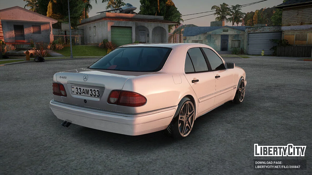 Mercedes-Benz E420 Armenian / GTA San Andreas