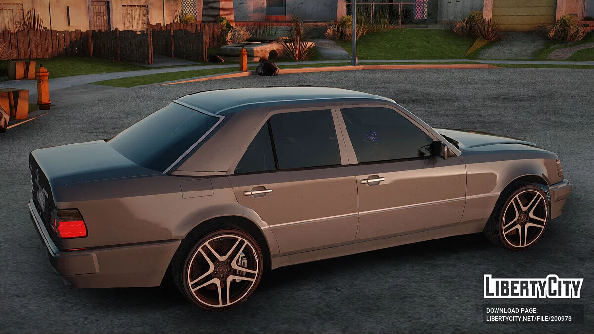 Mercedes-Benz E500 W124 AMG / GTA San Andreas