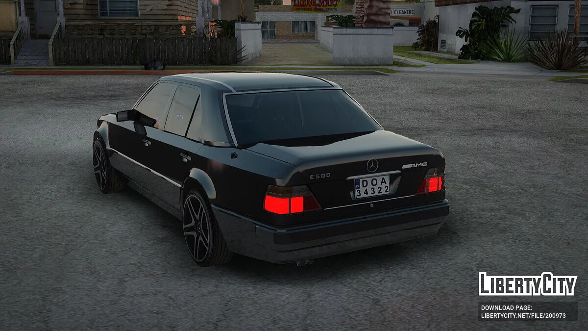 Mercedes-Benz E500 W124 AMG / GTA San Andreas