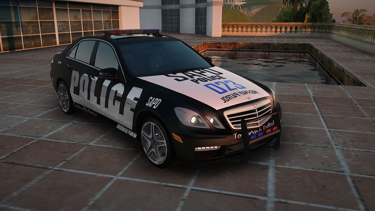 Mercedes Benz c43 AMG Police