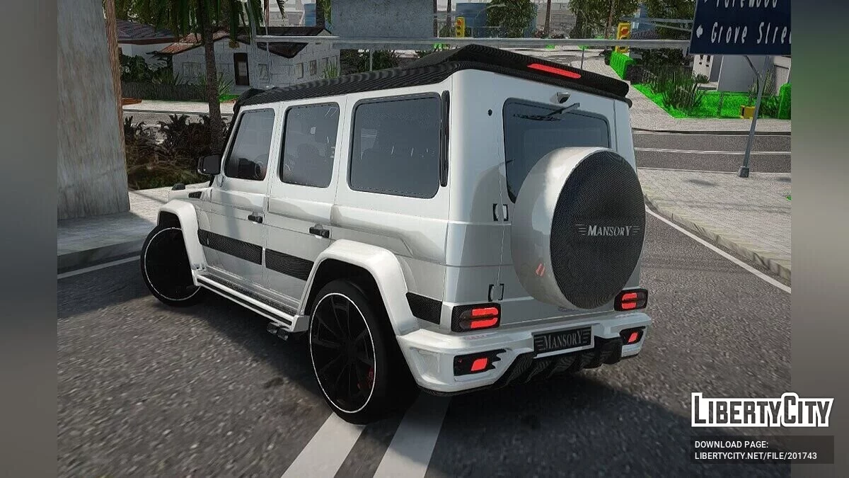 Mercedes-Benz Gronos Facelift Mansory / GTA San Andreas