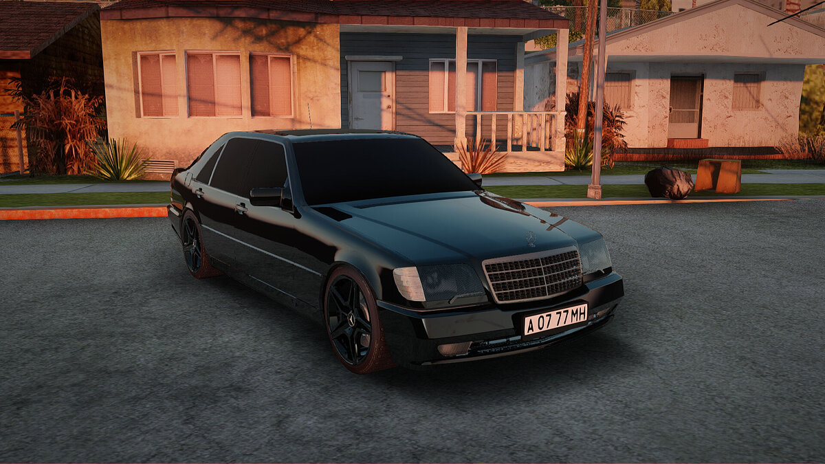 Скачать Mercedes-Benz S600 из «Бригады» для GTA San Andreas