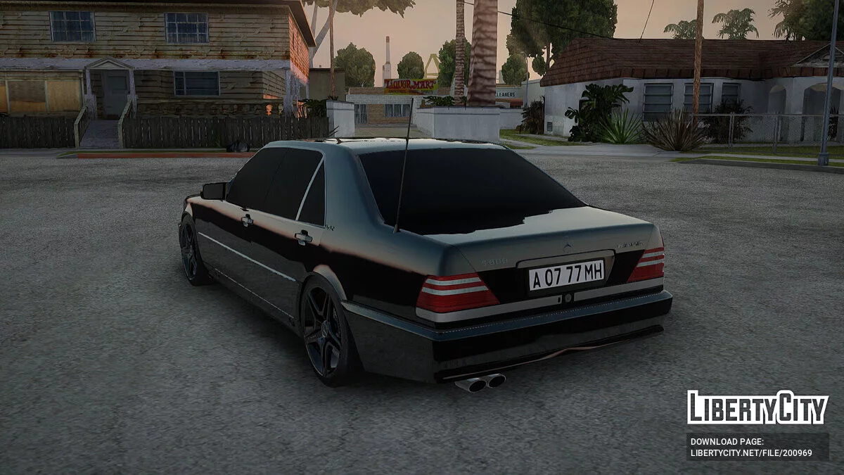 Mercedes-Benz S600 из «Бригады» / GTA San Andreas