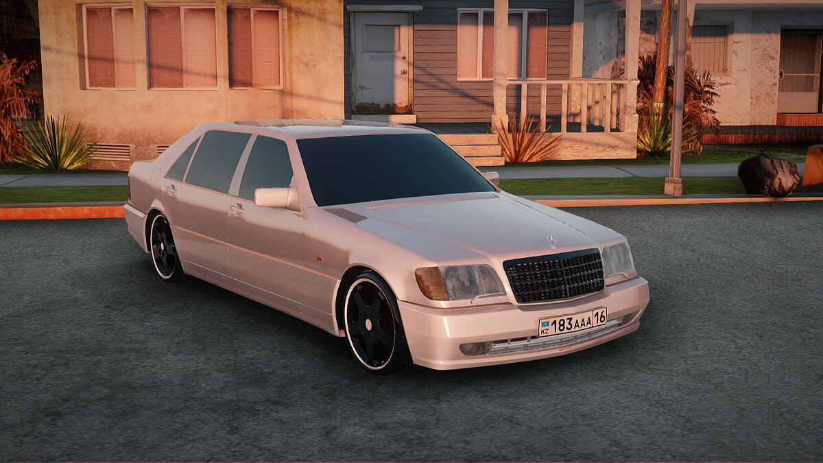 Скачать Mercedes-Benz S600 для GTA San Andreas