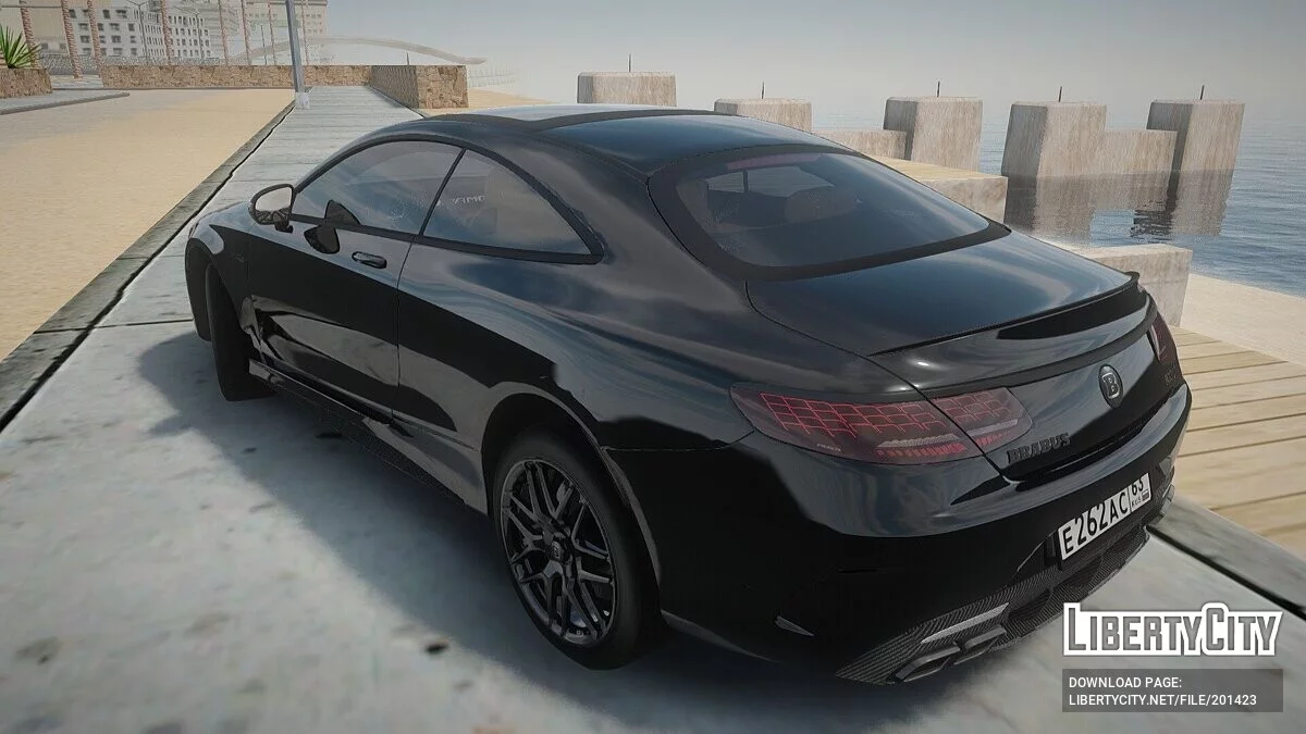 Mercedes-Benz S63 BRABUS 800 / GTA San Andreas