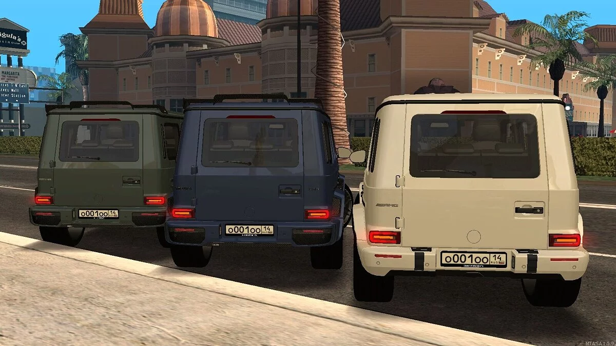 Mercedes-Benz G63 AMG + CCD / GTA San Andreas