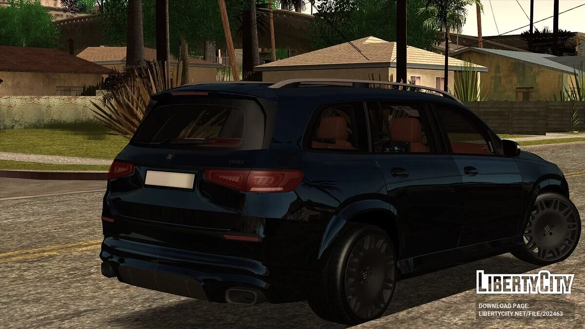 Mercedes-Benz Gls Maybach Brabus 800 / GTA San Andreas
