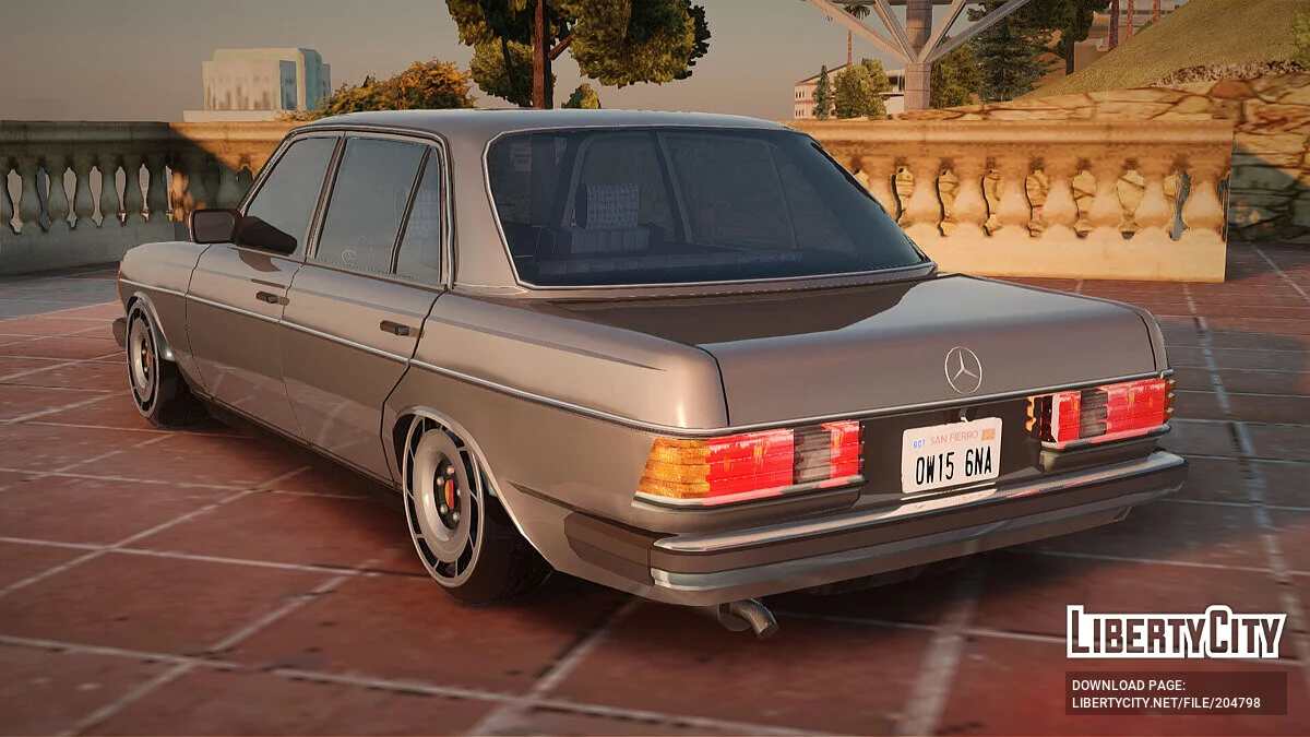 Mercedes-Benz 240 W123 Stance / GTA San Andreas