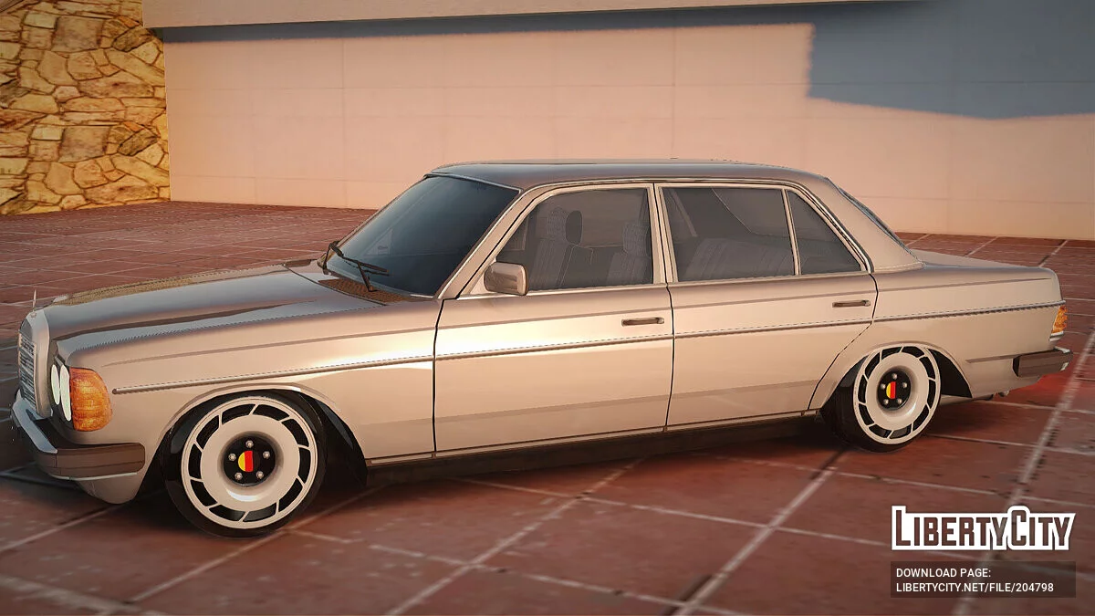 Mercedes-Benz 240 W123 Stance / GTA San Andreas