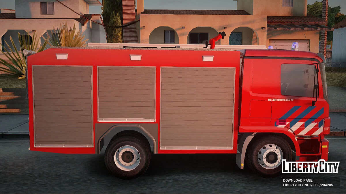 Mercedes-Benz Actros Bomberos / GTA San Andreas