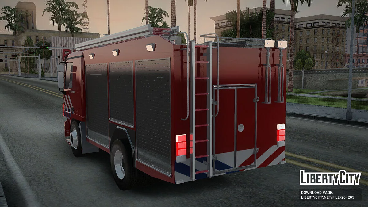 Mercedes-Benz Actros Bomberos / GTA San Andreas