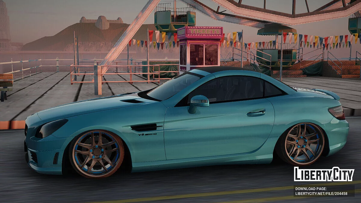 Mercedes-Benz SLK55 AMG 2011 / GTA San Andreas