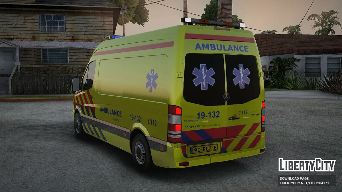 Mercedes-Benz Sprinter Ambulance / GTA San Andreas
