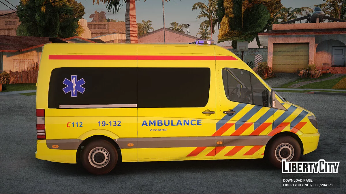 Mercedes-Benz Sprinter Ambulance / GTA San Andreas