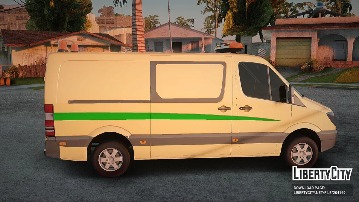 Mercedes-Benz Sprinter Инкассация России / GTA San Andreas