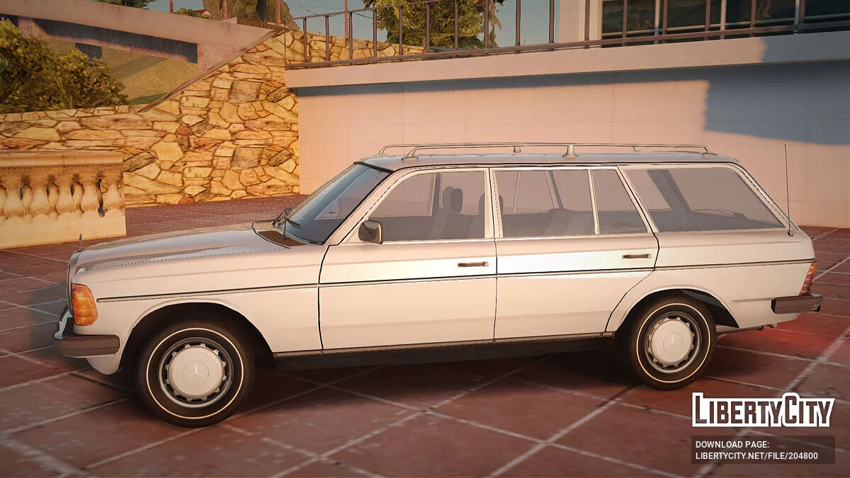 Mercedes-Benz W123 2.0 AT 230T / GTA San Andreas
