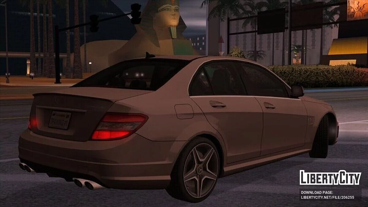 Mercedes-Benz C 63 (W204) 2008 / GTA San Andreas