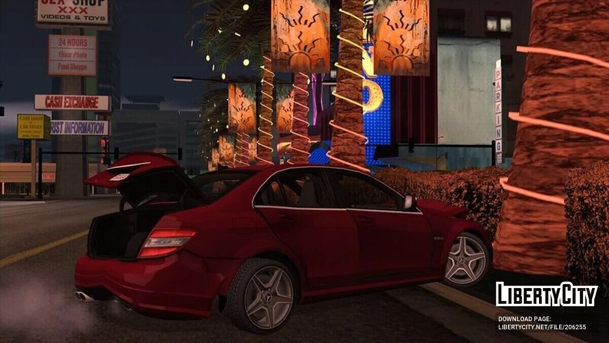 Mercedes-Benz C 63 (W204) 2008 / GTA San Andreas
