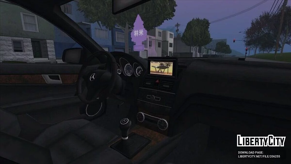 Mercedes-Benz C 63 (W204) 2008 / GTA San Andreas