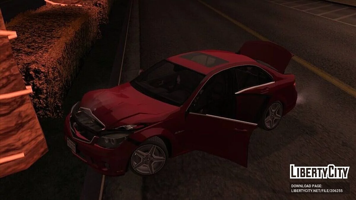Mercedes-Benz C 63 (W204) 2008 / GTA San Andreas
