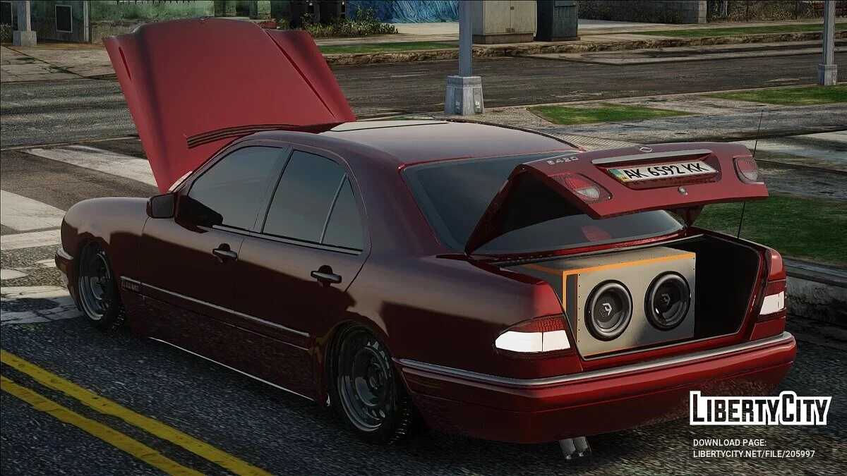 Mercedes-Benz E420 / GTA San Andreas