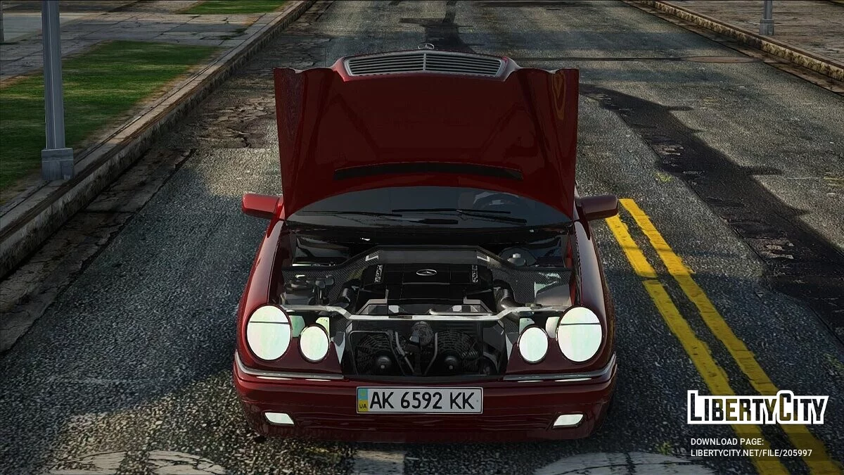 Mercedes-Benz E420 / GTA San Andreas