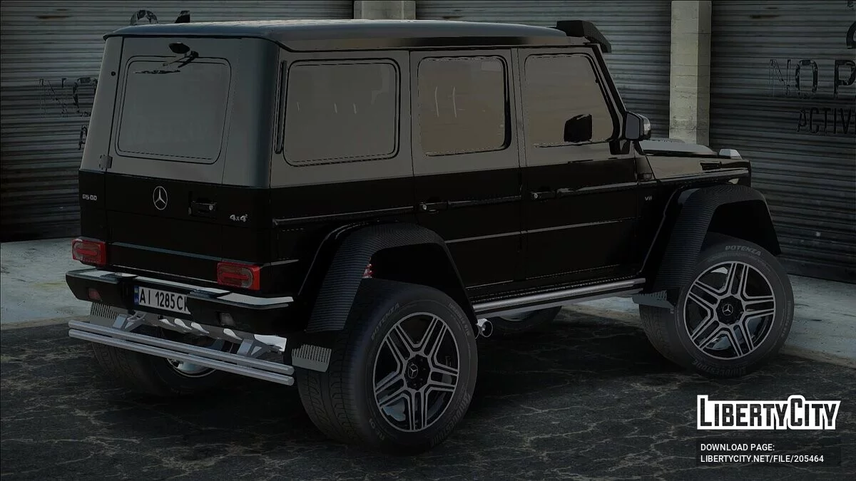 Mercedes-Benz G500 4X4 / GTA San Andreas