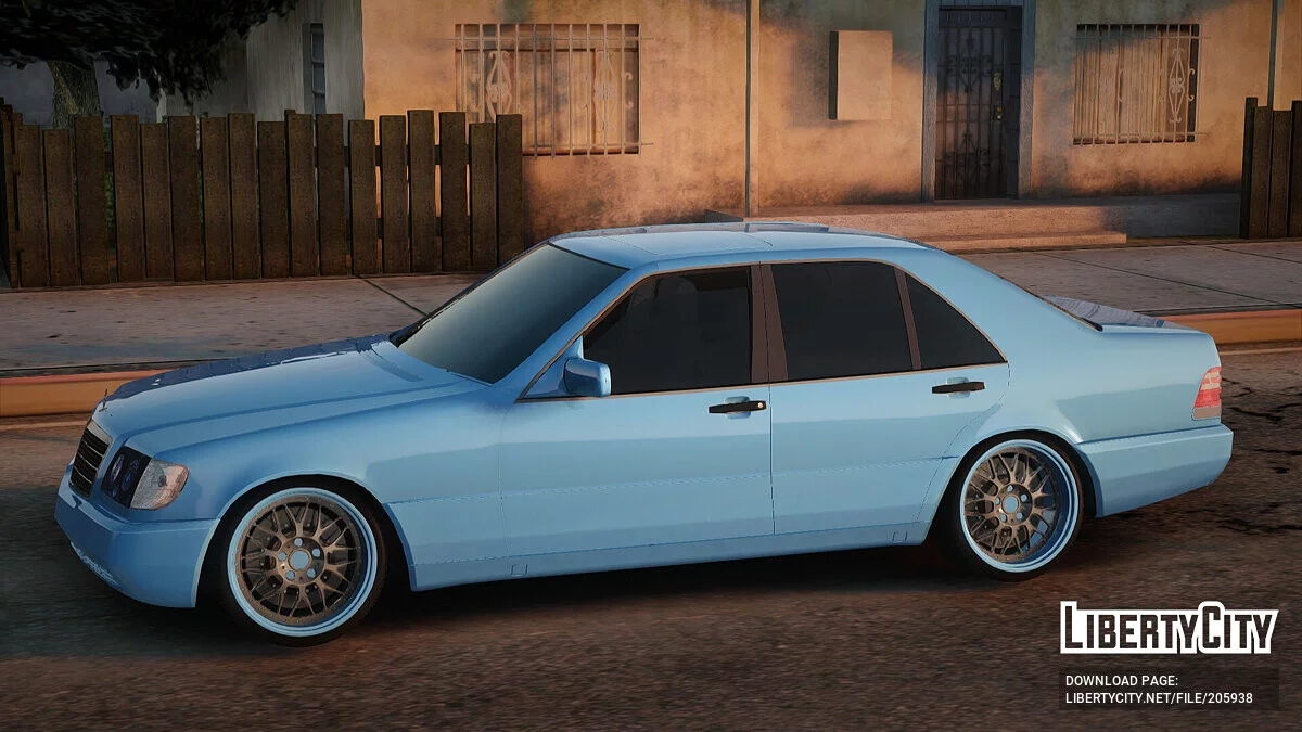 Mercedes-Benz S-Class W140 / GTA San Andreas