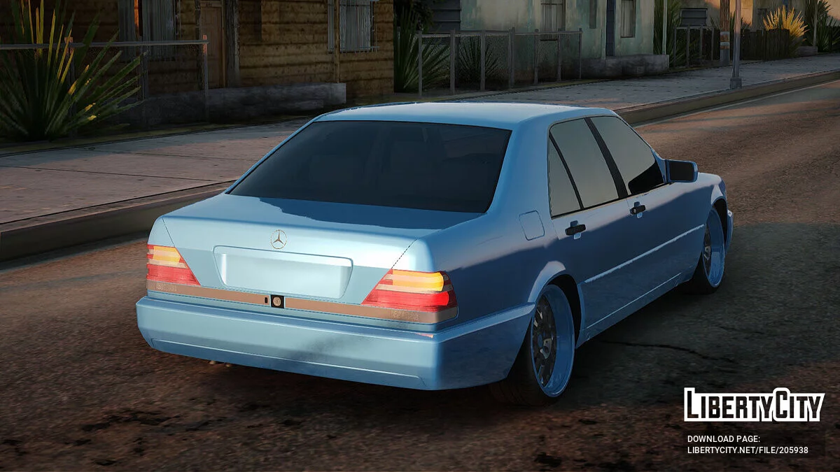 Mercedes-Benz S-Class W140 / GTA San Andreas