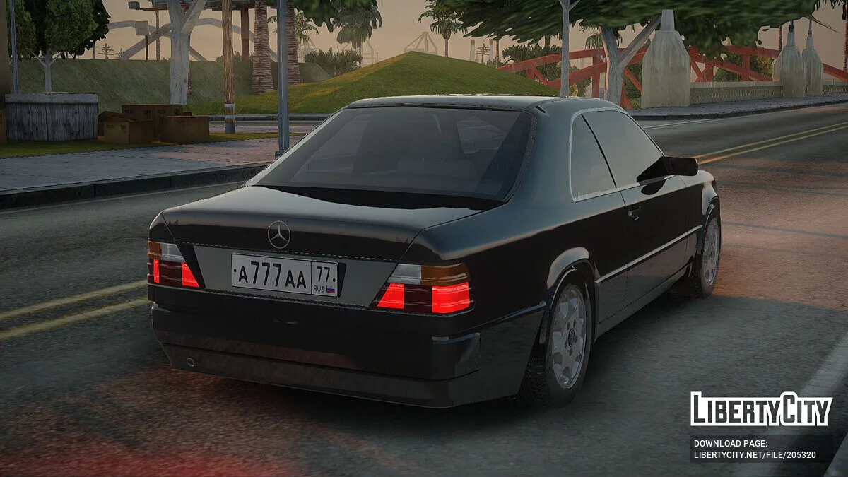 Mercedes-Benz W124 Coupe / GTA San Andreas