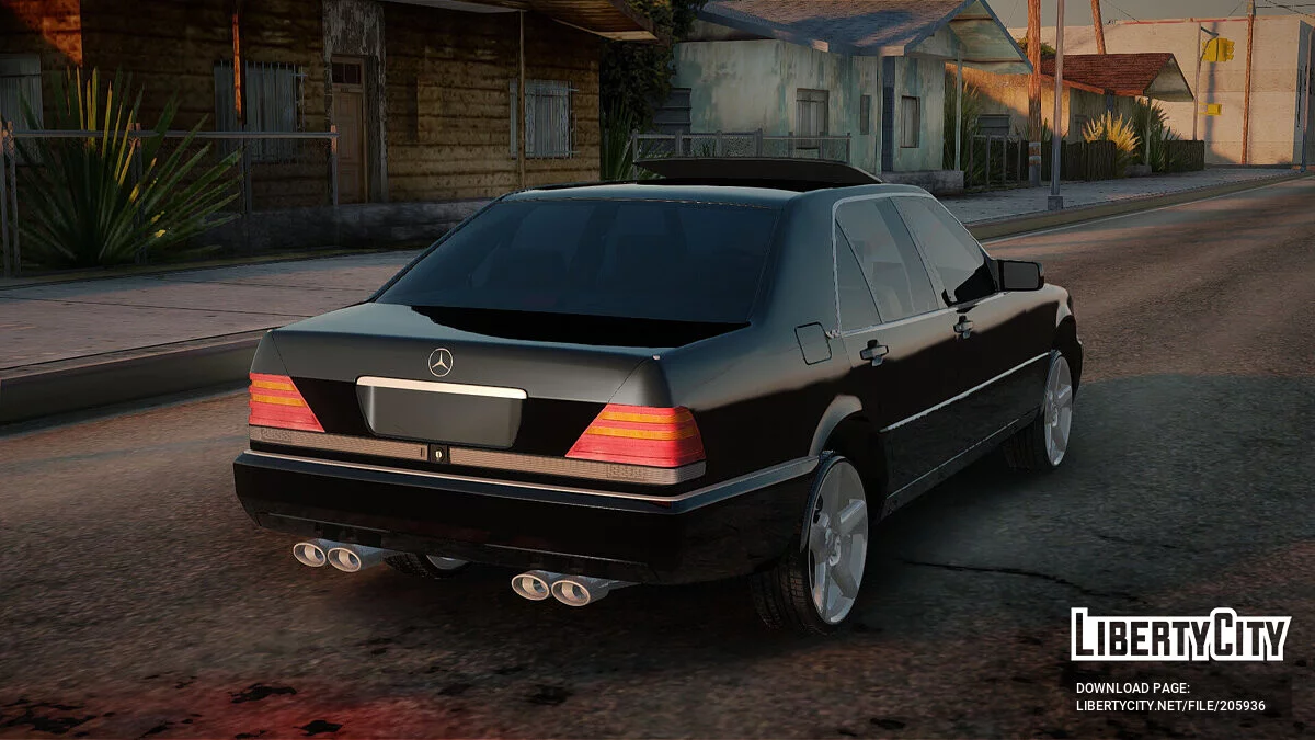 Mercedes-Benz W140 / GTA San Andreas