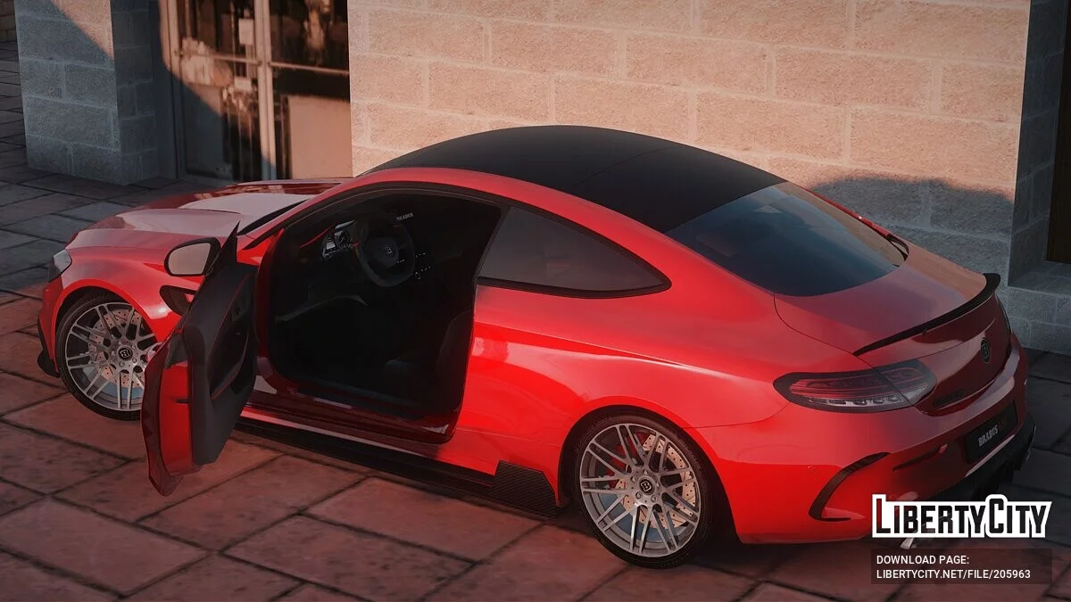 Mersedes c63 BRABUS / GTA San Andreas