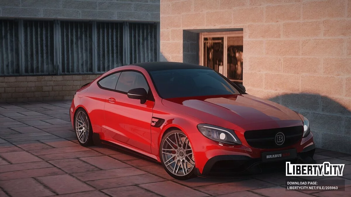 Mersedes c63 BRABUS / GTA San Andreas