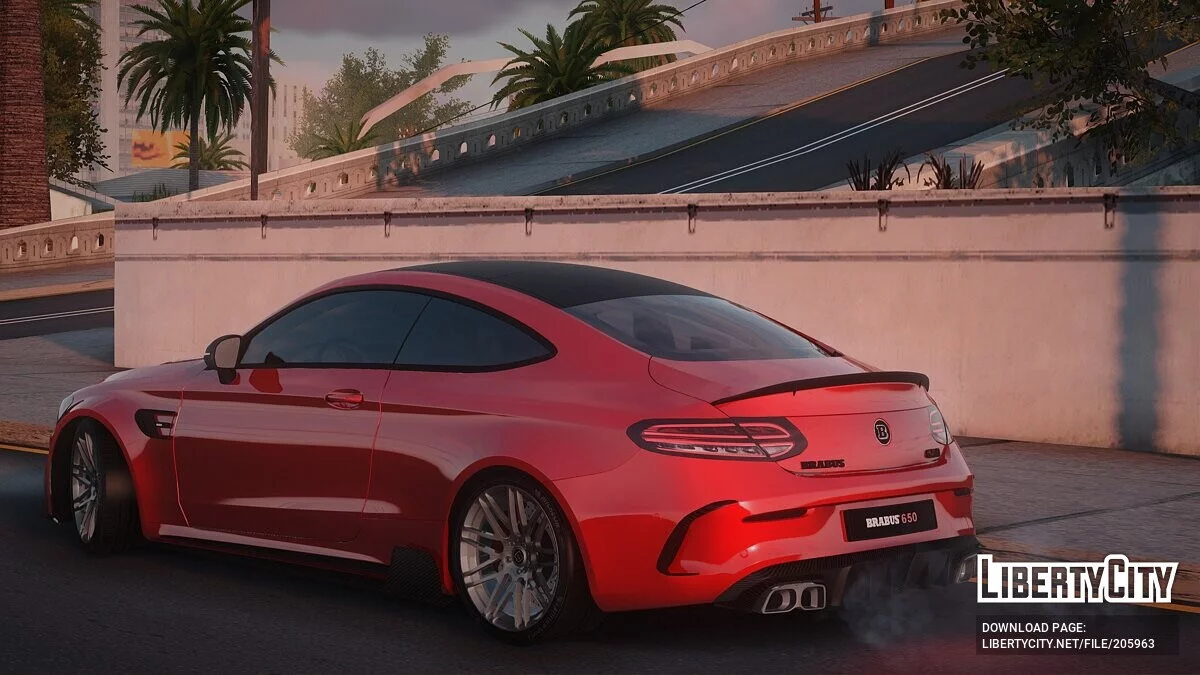 Mersedes c63 BRABUS / GTA San Andreas