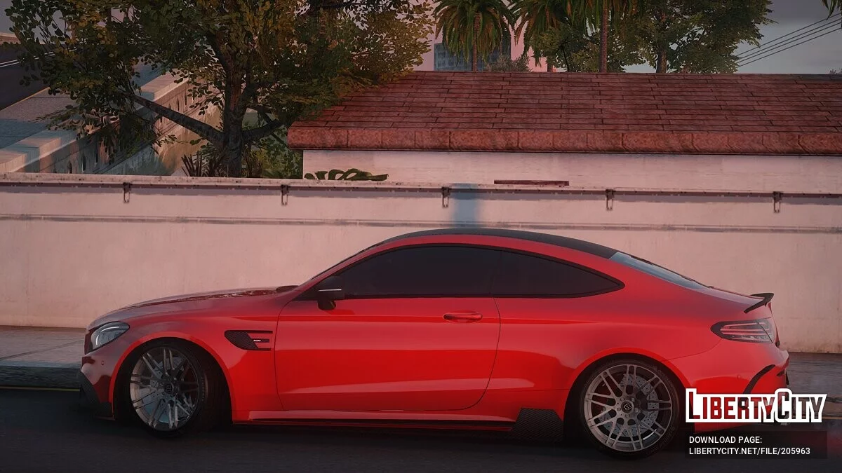 Mersedes c63 BRABUS / GTA San Andreas