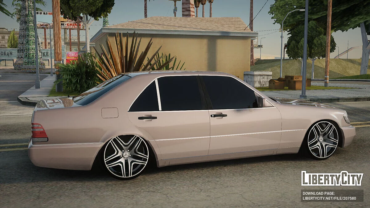 Mercedes-Benz 500 SE / GTA San Andreas