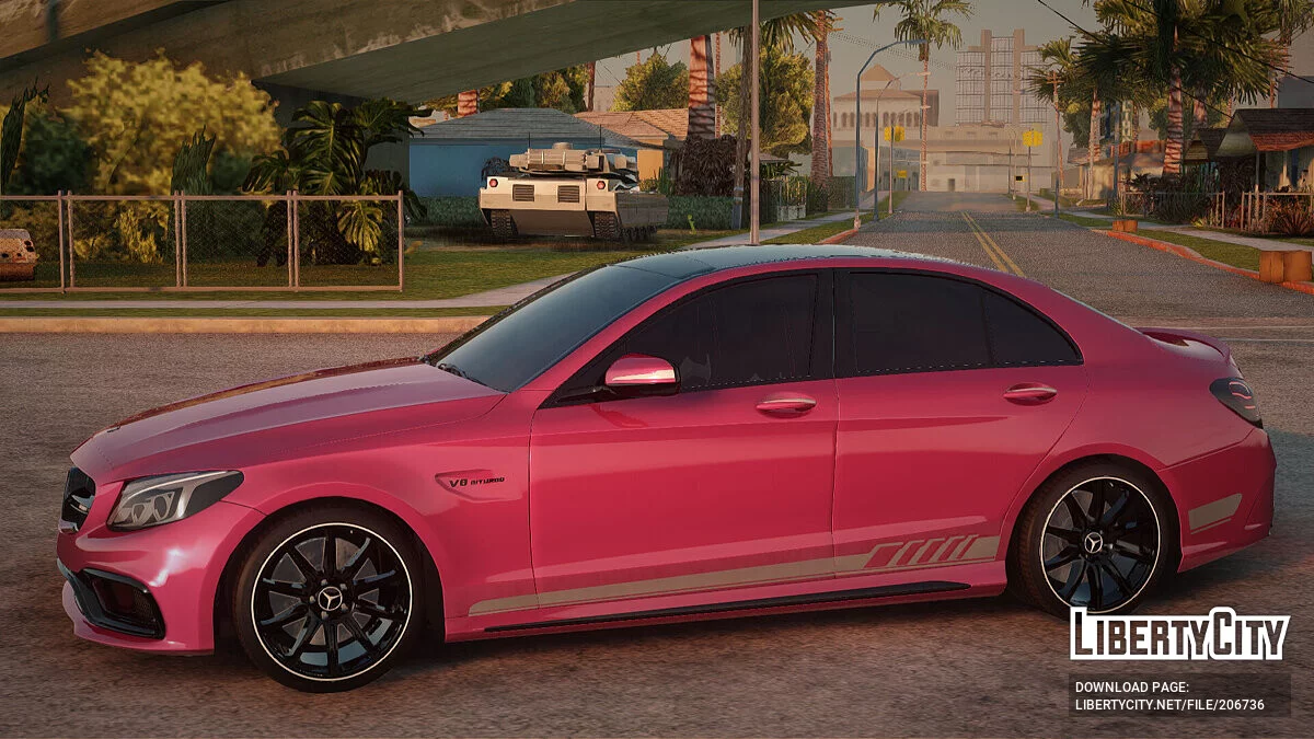 Mercedes-Benz C63S / GTA San Andreas