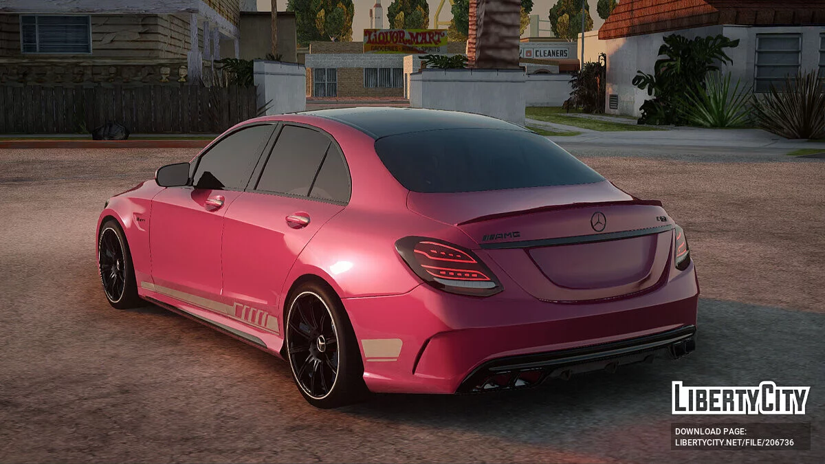 Mercedes-Benz C63S / GTA San Andreas
