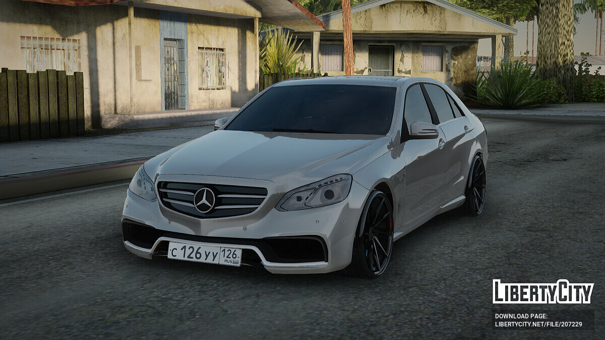 Скачать Mercedes-Benz E 63 AMG для GTA San Andreas