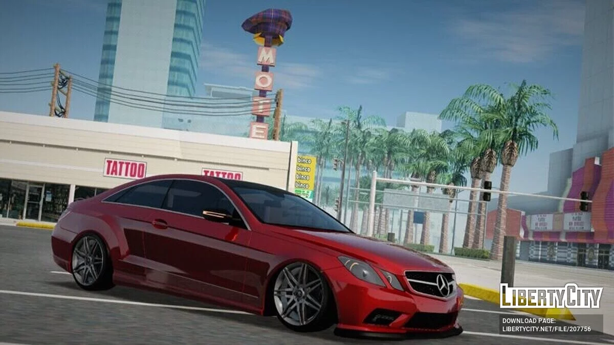 Mercedes-Benz E500 Coupe / GTA San Andreas