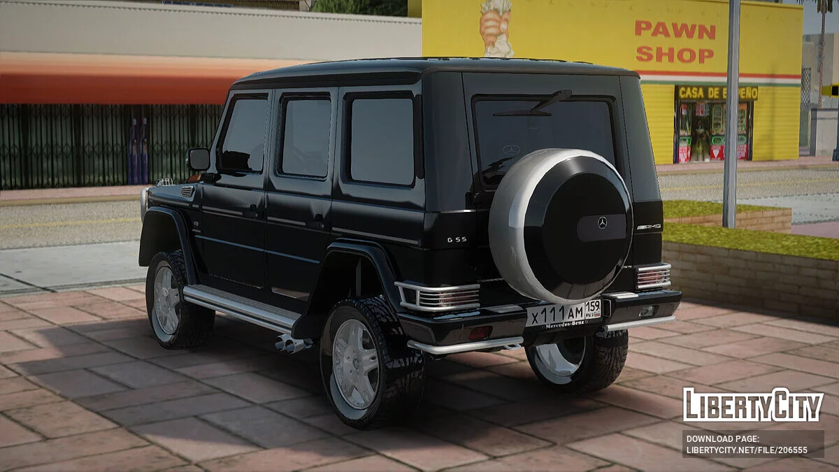 Mercedes-Benz G55 AMG / GTA San Andreas