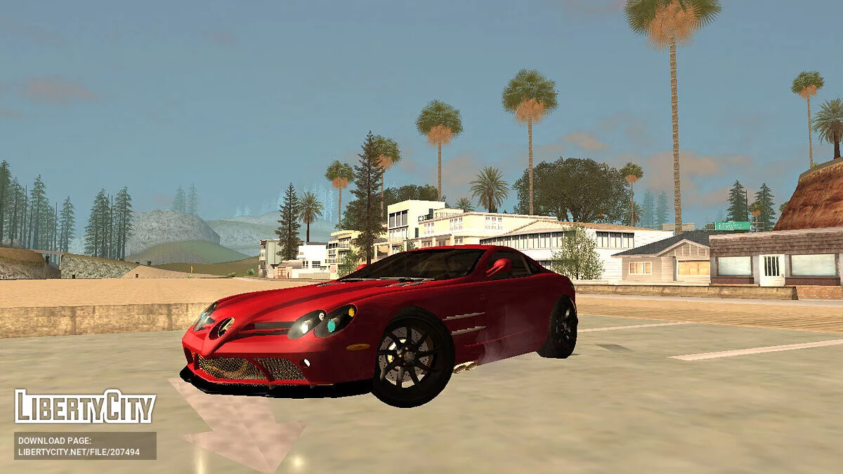 Mercedes-Benz SLR McLaren 722 / GTA San Andreas