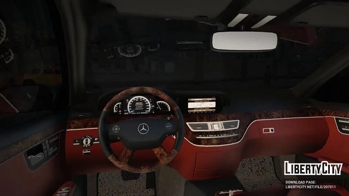 Mercedes-Benz W221 S500 W222 Maybach Conversion / GTA San Andreas