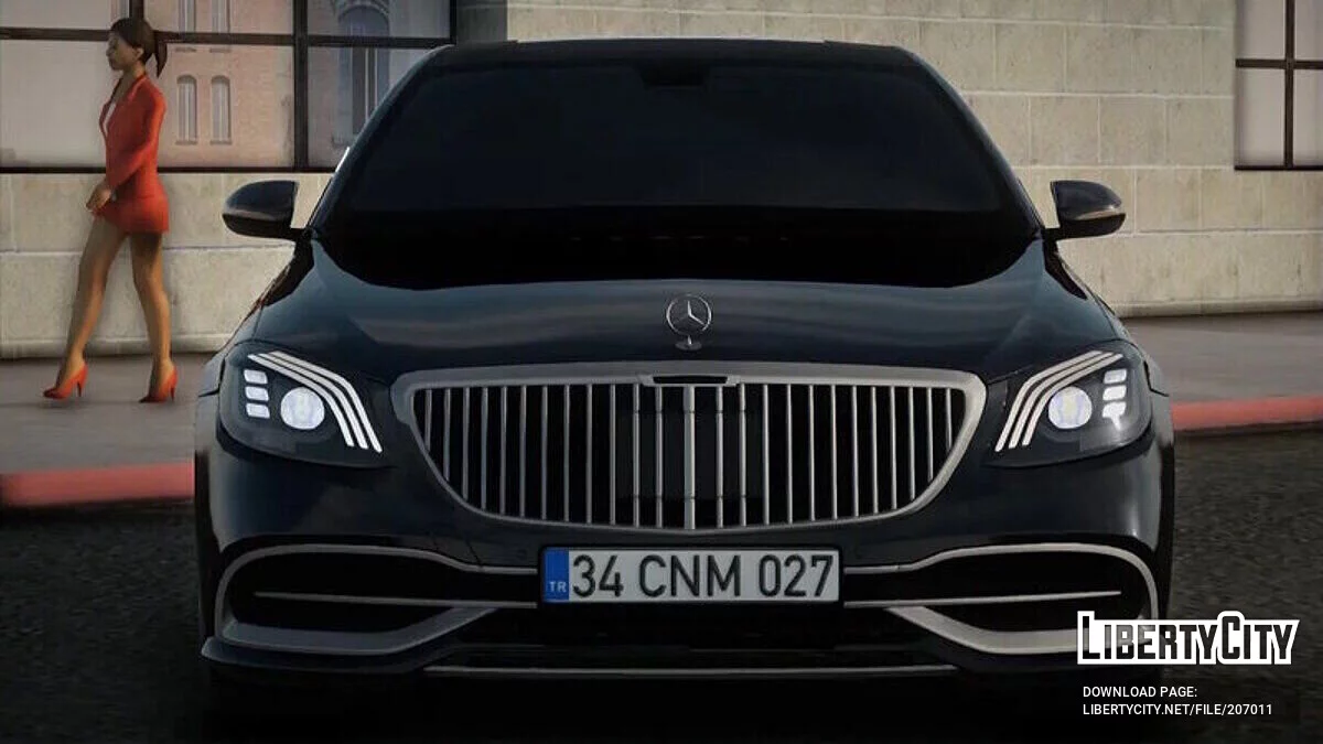 Mercedes-Benz W221 S500 W222 Maybach Conversion / GTA San Andreas