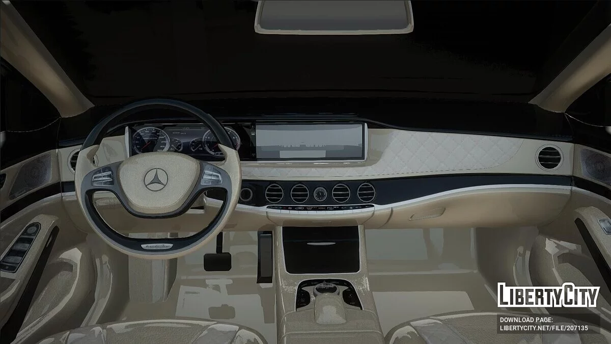 Mercedes-Benz W222 / GTA San Andreas